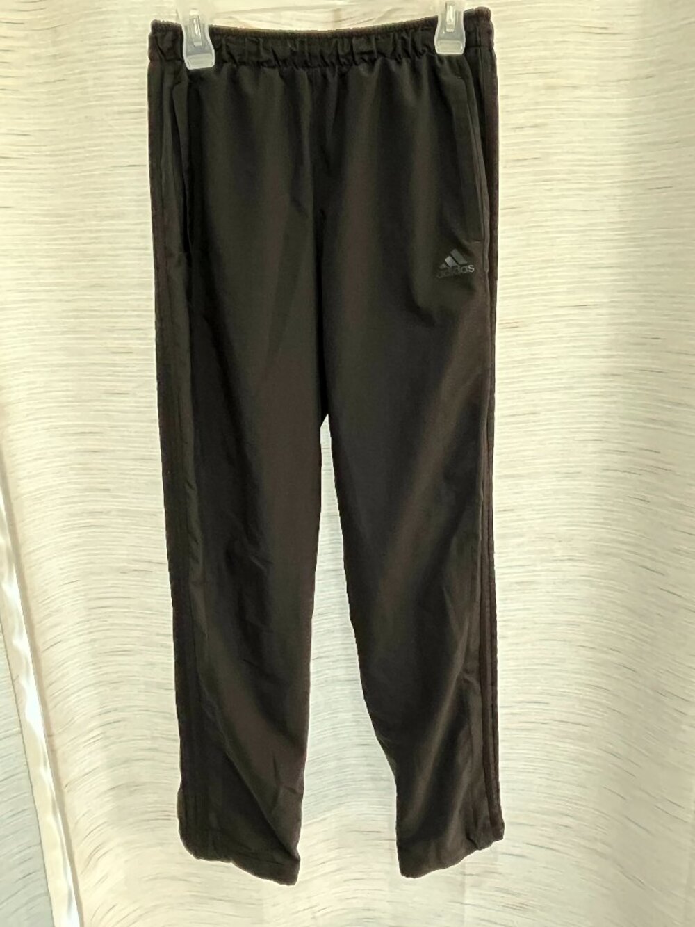 Medium Men’s Black Track Pants Adidas (049)